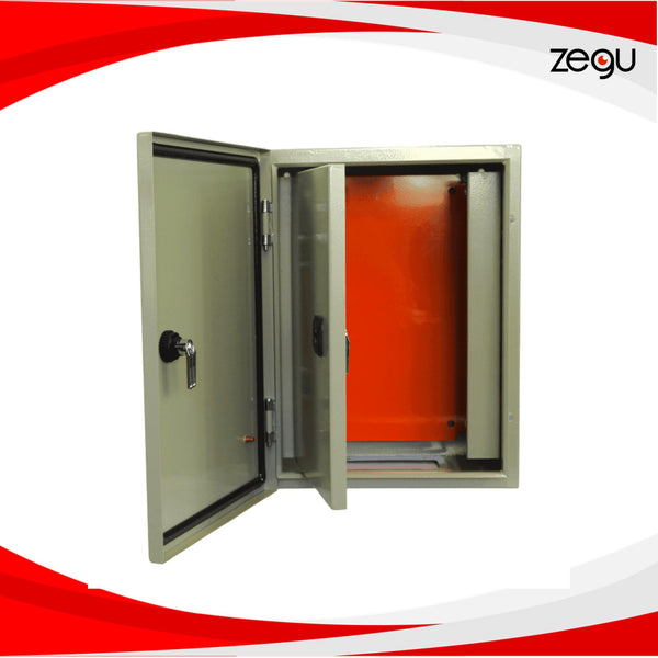 Gabinete Metálico 800x600x300mm IP65 Doble Tapa - Zegu Productos de ...