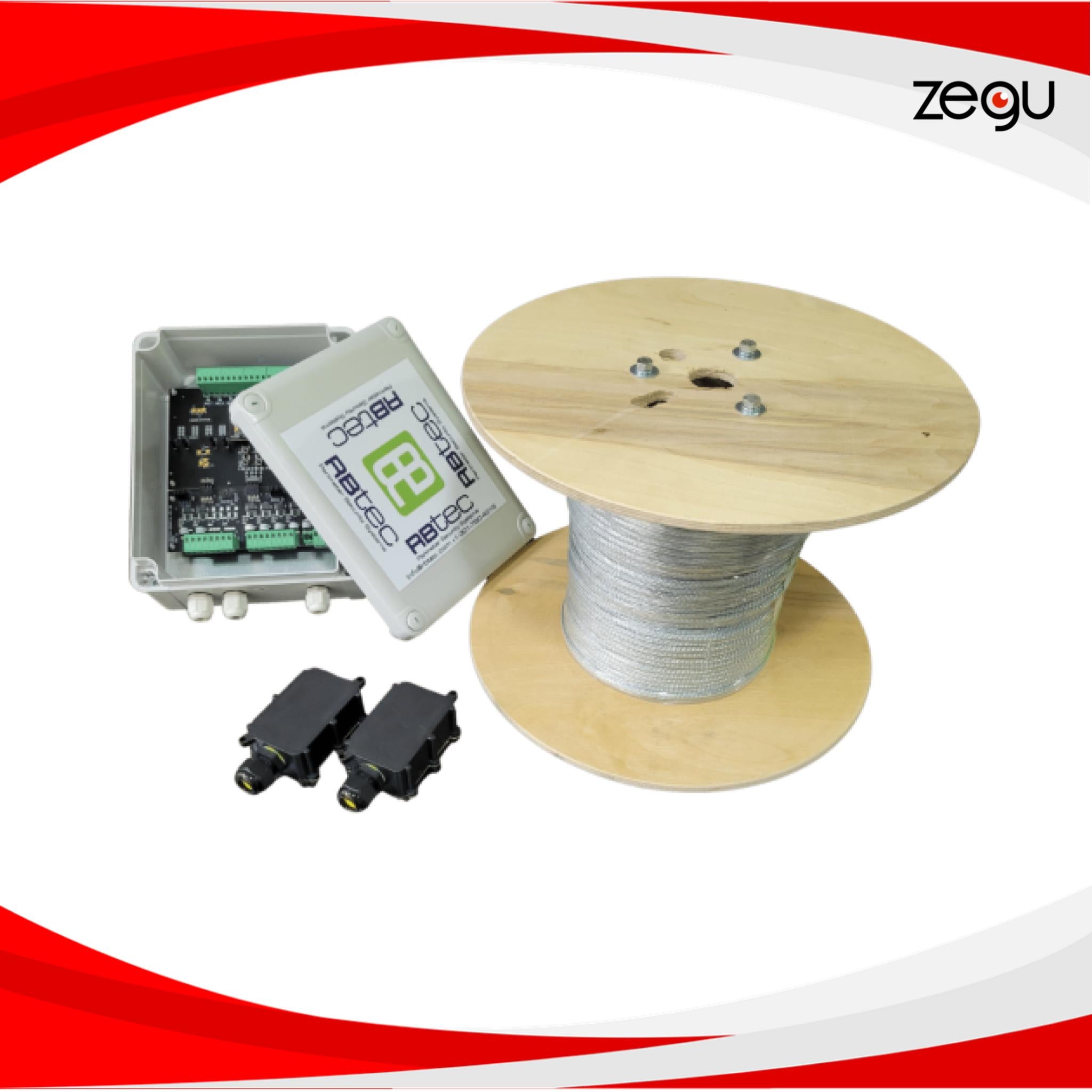 Ironclad - Sistema de Detección por Vibración 600m / 2 Zonas - Zegu ...