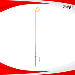 Poste Estaca de Acero JVA Tipo Cola de Chancho 1.2m para Ganado