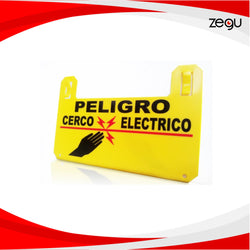 Señal Precaución de Cerco Eléctrico Genérica
