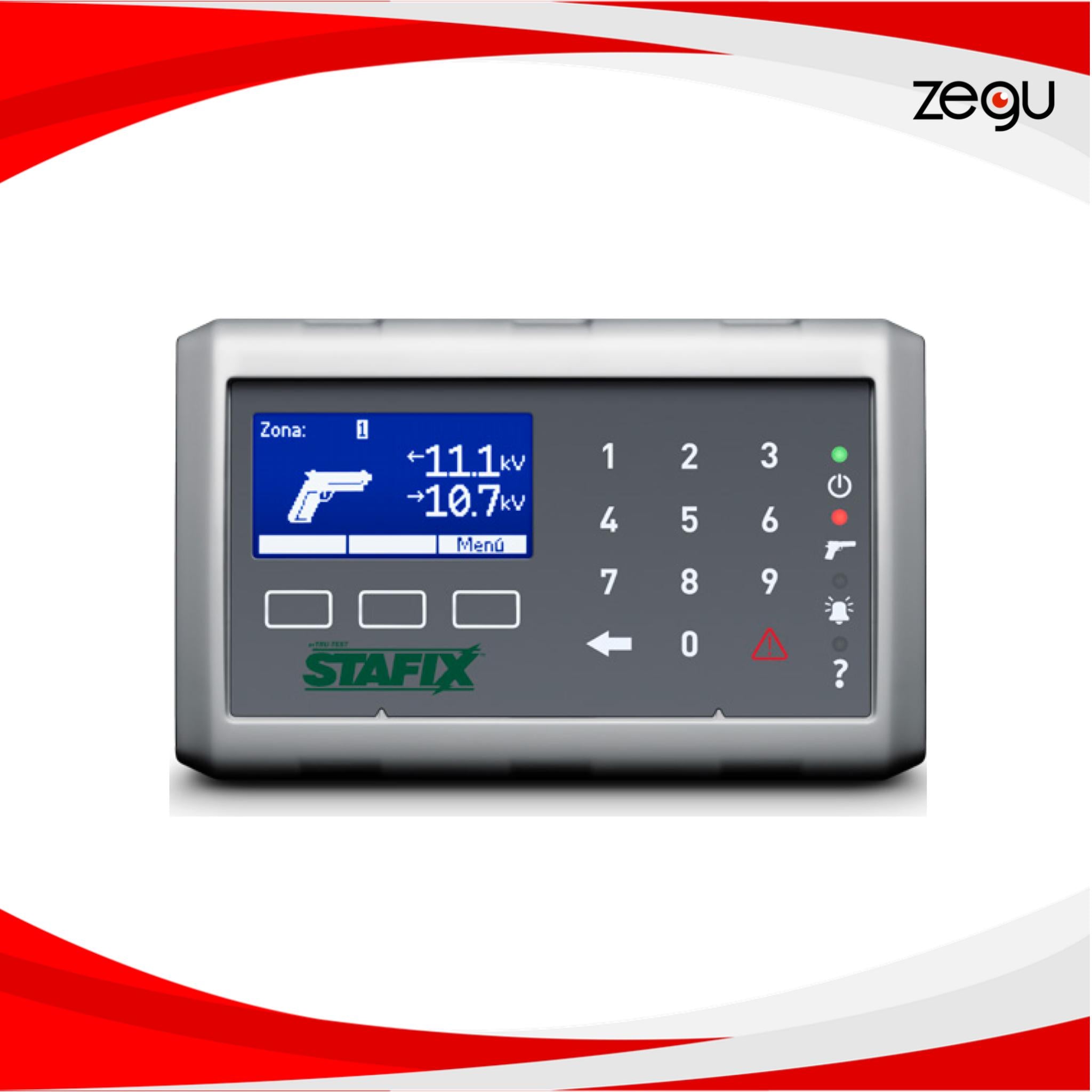 Teclado Stafix para Energizadores EMU PRO - Zegu Productos de Seguridad